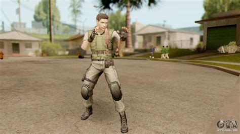 Resident Evil Hd Chris Redfield Stars For Gta San Andreas