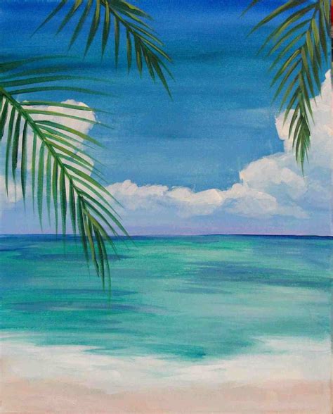 Aceo Easy Watercolor Paintings Of Beaches Watercolor
