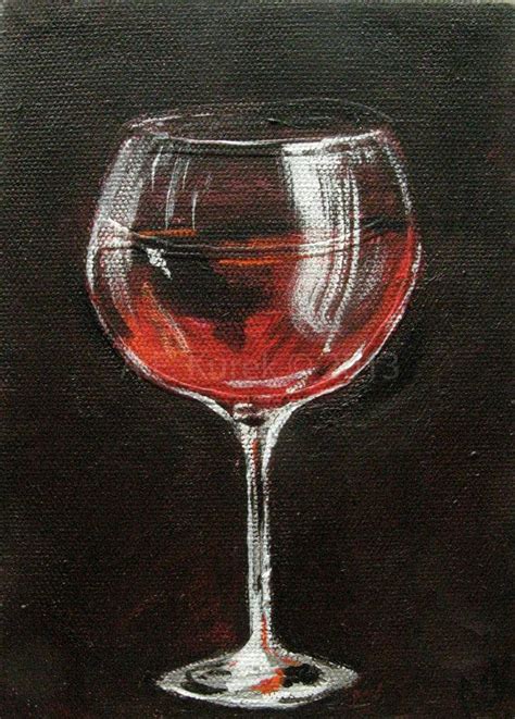 Wine Glass Canvas Painting Painting Art Painting Art