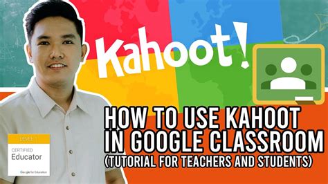 How To Use Kahoot In Google Classroom YouTube