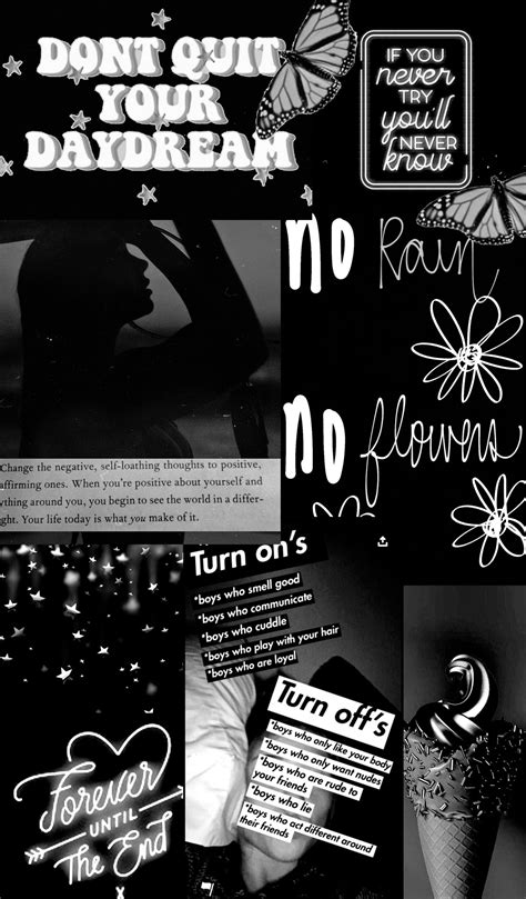 14 Black Collage Wallpapers Black Aesthetic Collage 1 Fab Mood