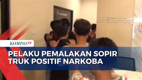 Enam Dari Tujuh Pelaku Pemalakan Sopir Truk Di Cengkareng Positif