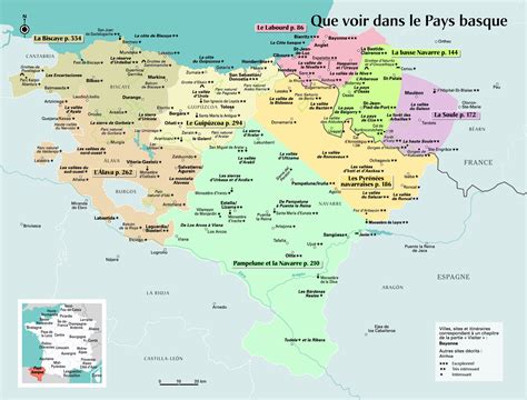 Pays Basque Map