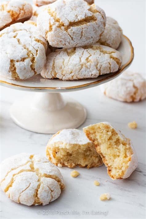 Other healthy christmas cookies healthy ginger snap recipe Ricciarelli: Chewy Italian Almond Cookies | Pinch me, I'm ...