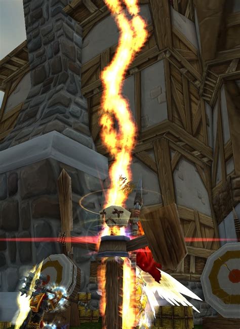 Glifo De Fuego De Los Cielos Hechizo World Of Warcraft