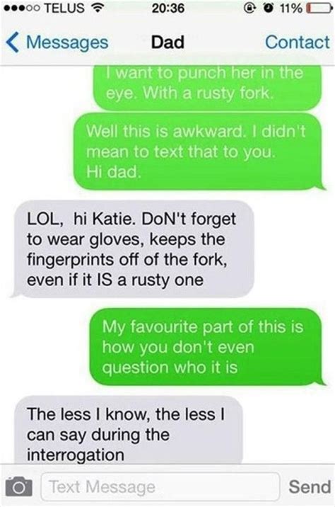20 Funniest Text Messages Between Parents And Their Children