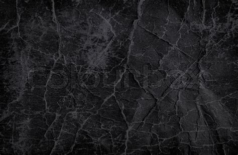 Black Crumpled Paper Texture For Stock Image Colourbox