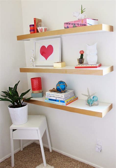 Bathrooms can be notoriously tiny—and house an even more notorious amount of items. 9 Rad IKEA Hacks | Ikea lack shelves, Floating shelves diy ...