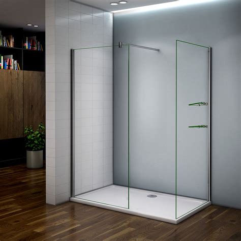 70 120cm X 185cm Walk In Shower Screen Easyclean Aica Bathrooms