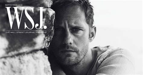 Alexander Skarsgård Para Wsj Magazine Por Annemarieke Van Drimmelen