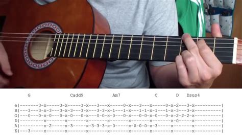 Use transpose and capo to change the chords. More Than Words - guitar lesson with tabs - Veojam