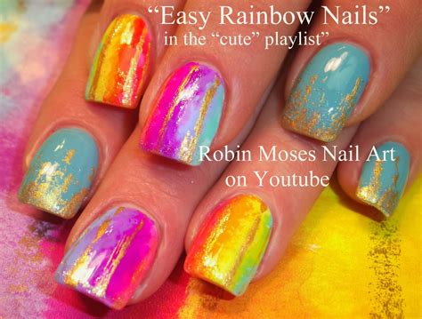 Robin Moses Nail Art Watercolor Nails Water Color Nail Art Watercolor Nail Art