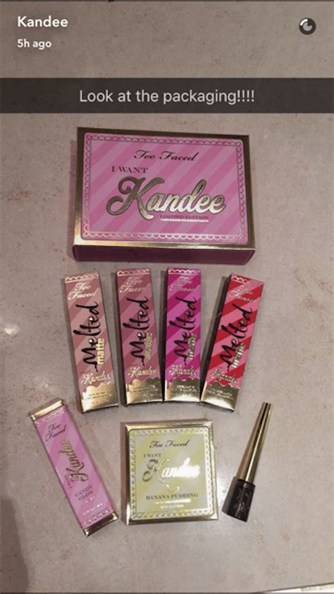 Whats In The Too Faced X Kandee Johnson Collection Its A Makeup