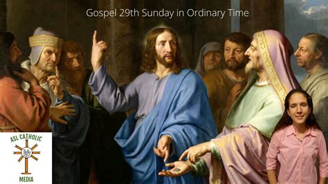 Gospel 29th Sunday In Ordinary Time YouTube