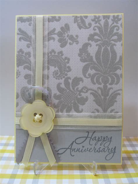 Shop handcrafted home decor, jewelry, accessories, gifts and more. Savvy Handmade Cards: Handmade Anniversary Card