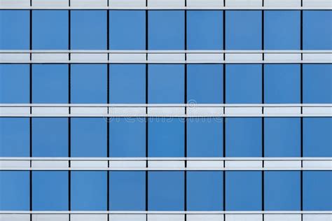 The Glass Modern Building Facade Texture Background Stock Photo