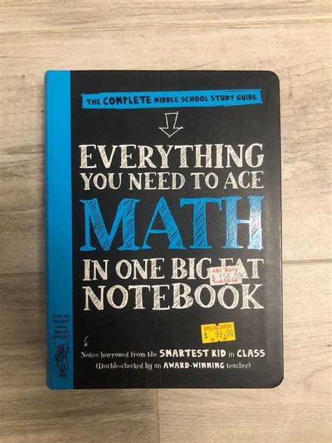 Everything You Need To Ace Math In One Big Fat Notebook Carousell