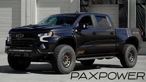 Paxpower Jackal Silverado And Zr2 Gm Based Raptor And Trx Beater