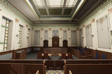 Historic Ceremonial Courtroom Restoration Project Looking For Support