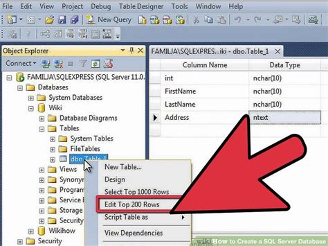 Creating A Database In Sql Server A Step By Step Guide With Video My