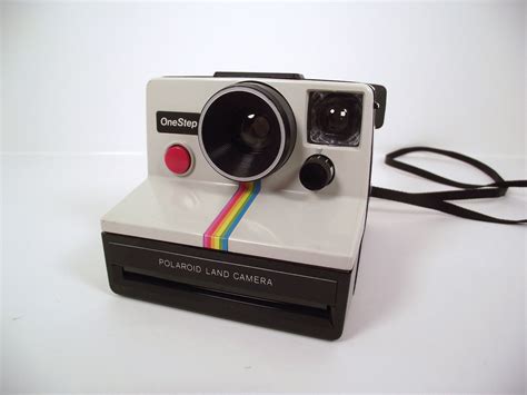 Items Similar To Vintage Polaroid One Step Rainbow Land Camera With