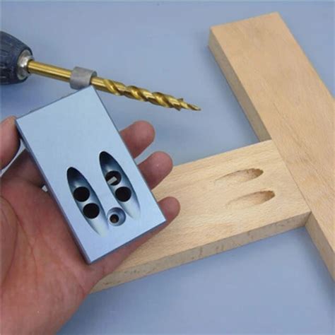 Mini Kreg Style Pocket Hole Jig Kit System Diy Woodworking Tools 95mm