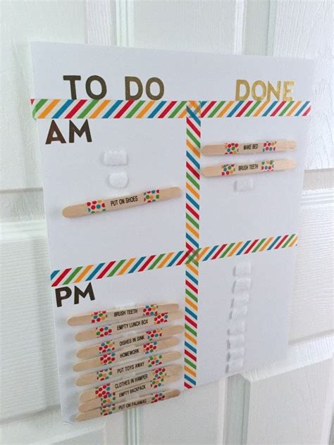 Diy Chore Chart How To Make One For Kids So You Can Quit Nagging