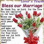 God is Love: BLESS OUR MARRIAGE..
