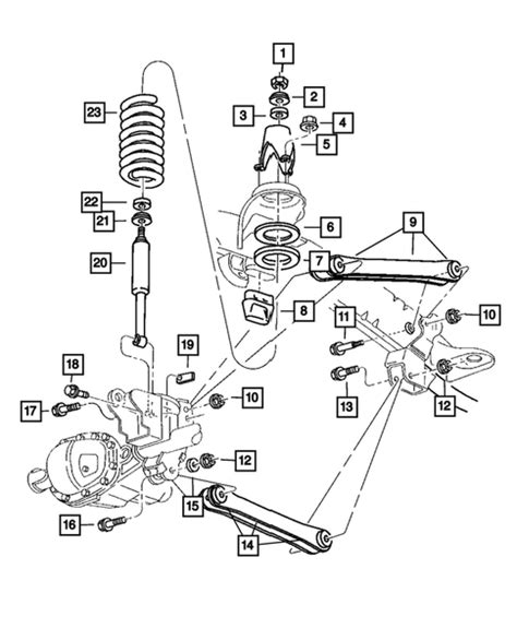 2006 Dodge Ram 2500 Front End Parts Diagram