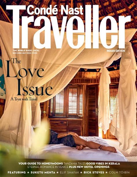 Condé Nast Traveller India Magazine Online Celebrity Covers Subscriptions And More