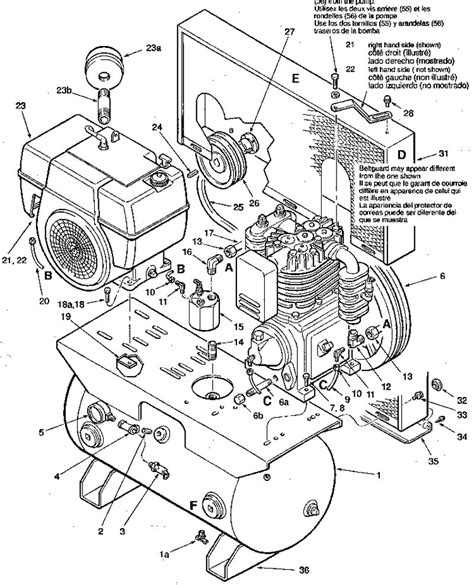 Coleman Air Compressor Parts List
