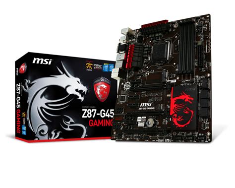 Z87-G45 GAMING | Motherboard - The world leader in motherboard design | MSI USA