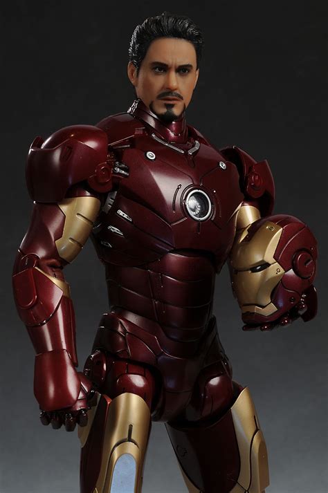 New new triline cute nendoroid 4 iron man ( iron man ) tony stark set pvc deal. Hot Toys Iron Man Mark III