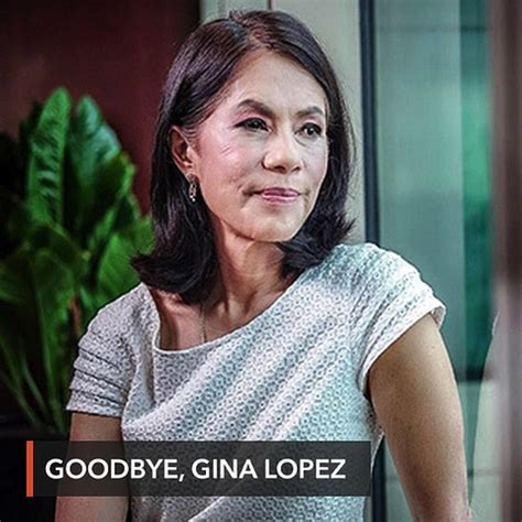 former environment secretary gina lopez dies video dailymotion