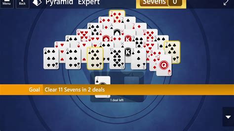 Microsoft Solitaire Collection Pyramid Expert May 6 2017 Youtube