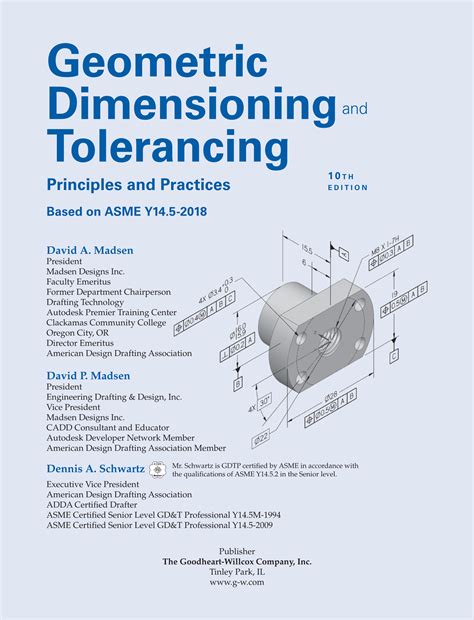 Geometric Dimensioning And Tolerancing Principles And Practices 10e