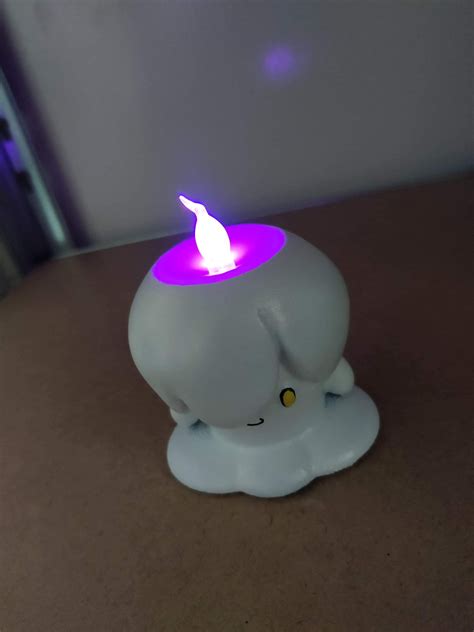 Litwick Pokemon Halloween Candle Tealight Holder Etsy