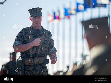 Us Marine Corps Maj Gen Stephen E Liszewski Incoming Commanding