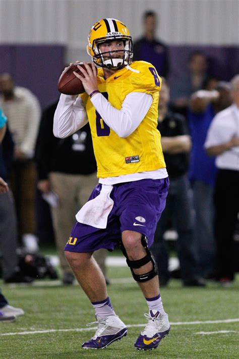 Qb Zach Mettenberger Shines At Lsus Pro Day Ultimate Texans