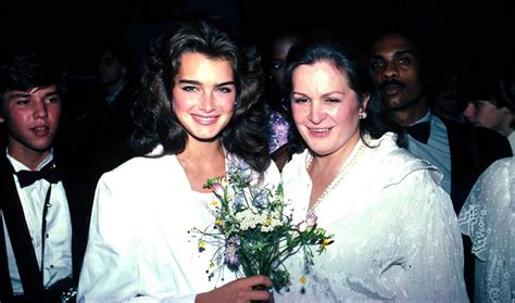 Brooke Shields And Mother Teri 1980s Photo By Adam Scull Brooke