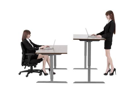 Sit To Stand Desk Coreworks Sit Stand Desk Adjustable Standing