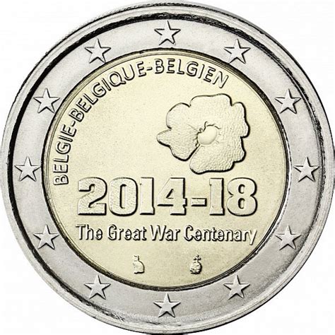 Belgium 2 Euro 2014 The Great War Centenary Eur18167