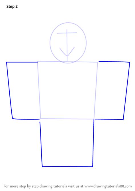 Step By Step How To Draw Noob From Roblox