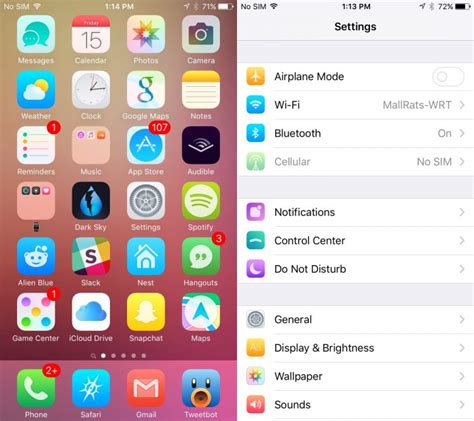 Best Ios 10 Themes For Iphone Cydia Themes For Winterboard And Anemone