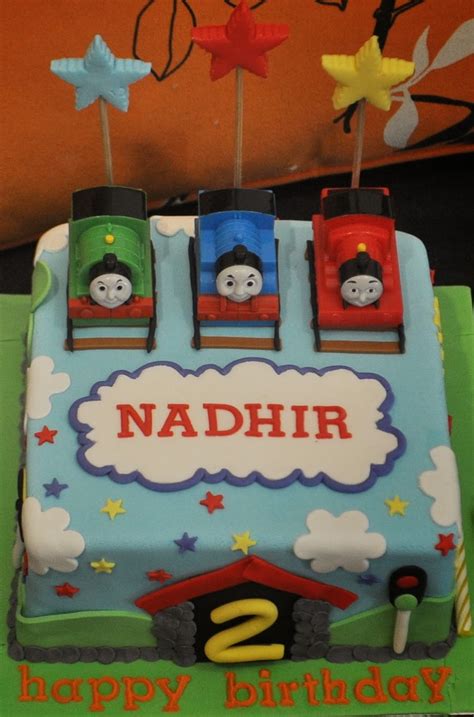 Thomas the train cake 8 inch round. momatoye: Thomas and friends cake - Nadhir