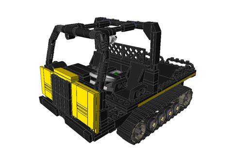 Djtermozs Terex Asv St 50 Scout With Trailer Lego Technic