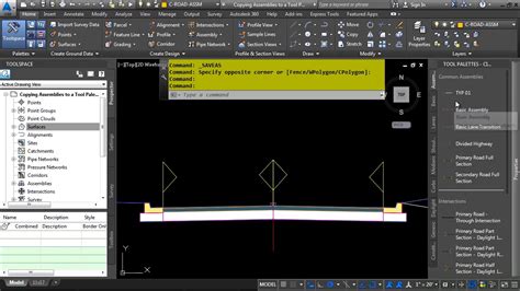 Copying Assemblies To A Tool Palette Autocad Civil 3d Youtube