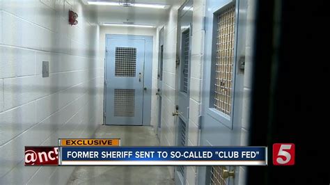 Convicted Sheriff Serving Time In So Called Club Fed Youtube