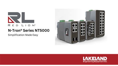 N Tron Series Nt5000 Gigabit Managed Switches Lakeland