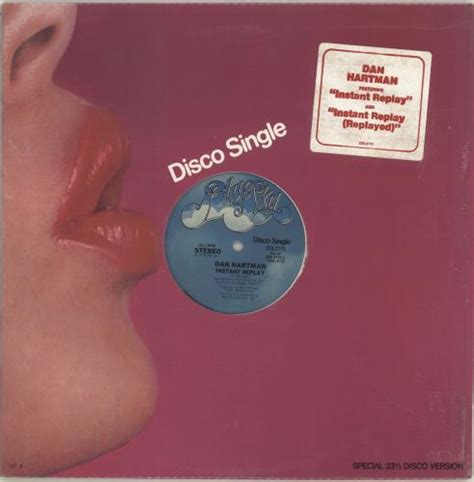 Dan Hartman Instant Replay Stickered Shrink Us 12 Vinyl Single 12 Inch Record Maxi Single